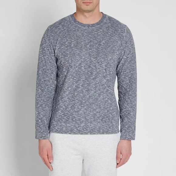 NORSE PROJECTS | RUNI DRY TOWELLING SWEAT in Cali Blue - Picture 10 of 11